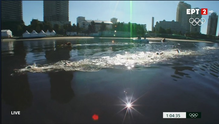 Πέμπτος Ολυμπιονίκης ο Άλκης Κυνηγάκης, στα 10χλμ. κολύμβησης σε ανοιχτή θάλασσα