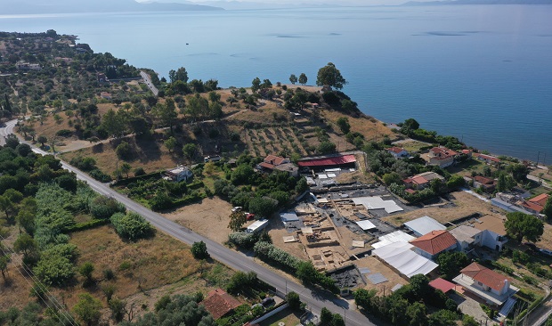 Ελληνο-Ελβετικές ανασκαφές 2021 στο ιερό της Αμαρυσίας Αρτέμιδος στην Αμάρυνθο