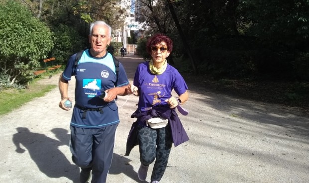 38ος Αυθεντικός Μαραθώνιος Αθήνας: 41 φορές τη διαδρομή με πρόβλημα στην όραση