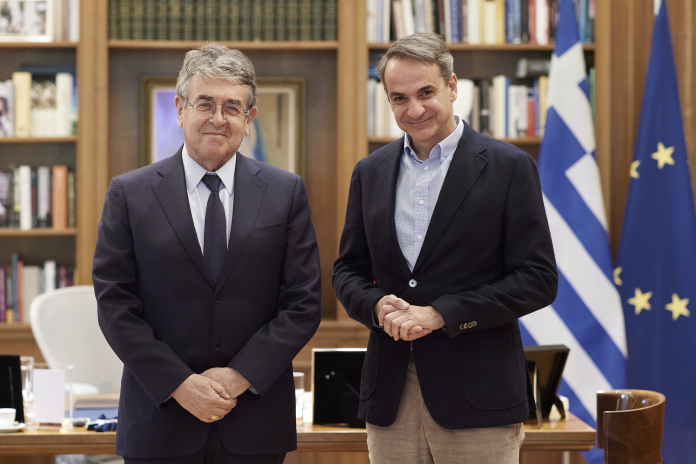 Δωρεά του Σταύρο Ανδρεάδη για τη δημιουργία περιαστικού δάσους στη δυτική Θεσσαλονίκη – Συνάντηση με τον Πρωθυπουργό