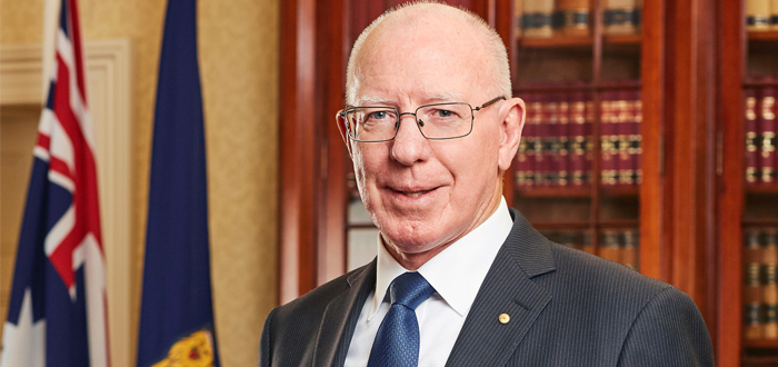 Ο David Hurley, Γενικός Κυβερνήτης της Κοινοπολιτείας της Αυστραλίας, στην Ελλάδα την Πρωτομαγιά