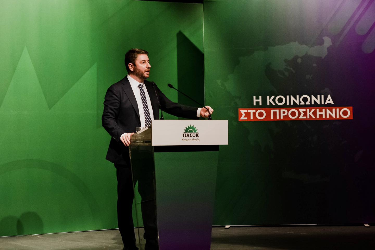 Νίκος Ανδρουλάκης: «Το ΠΑΣΟΚ είναι εδώ για να μπει ανάχωμα στην παντοδυναμία της συντηρητικής παράταξης»