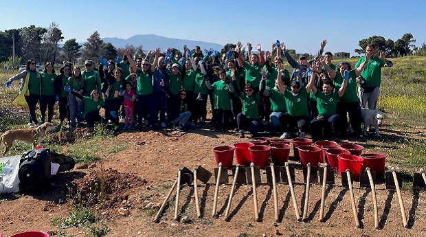 Η Green Team Hellas της PepsiCo ανέλαβε εθελοντική δράση δεντροφυτεύοντας στην περιοχή των Θρακομακεδόνων
