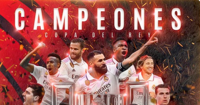 Η Ρεάλ Μαδρίτης κατέκτησε το Copa del Rey