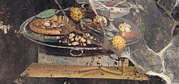 Η τοιχογραφία της Πομπηίας δείχνει τον πρόδρομο της πίτσας, αλλά… κρατήστε το τυρί