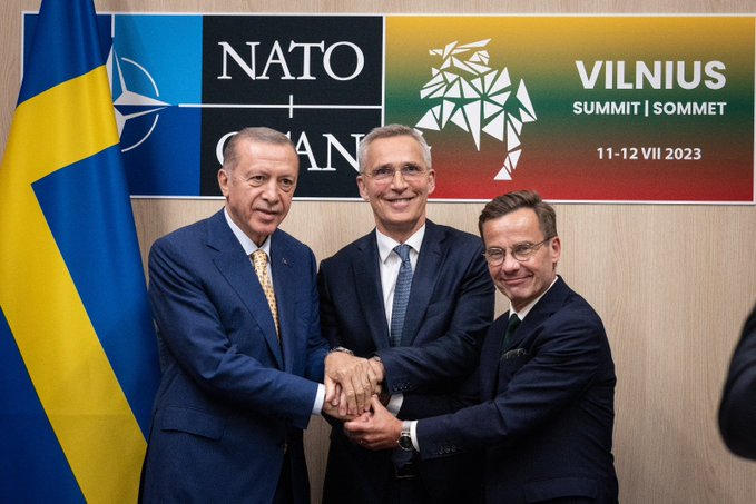 Η Τουρκία συμφώνησε για την ένταξη της Σουηδίας στο ΝΑΤΟ