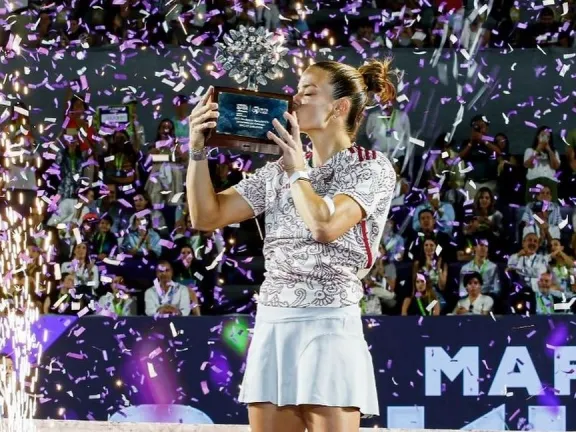 Τον δεύτερο τίτλο στην καριέρα της στο τένις κατέκτησε στις 23 Σεπτεμβρίου η Μαρία Σάκκαρη στο τουρνουά της Guadalajara