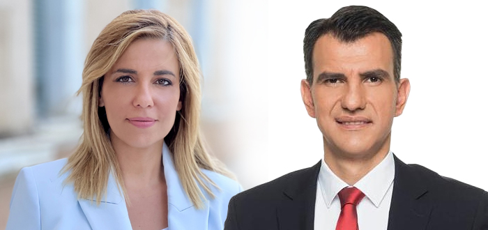Ο Γιώργος Σιαδήμας και η Στέλλα Παπαμιχαήλ στο NEWSROOM του ΕΡΤNEWS από Παρασκευή έως Κυριακή
