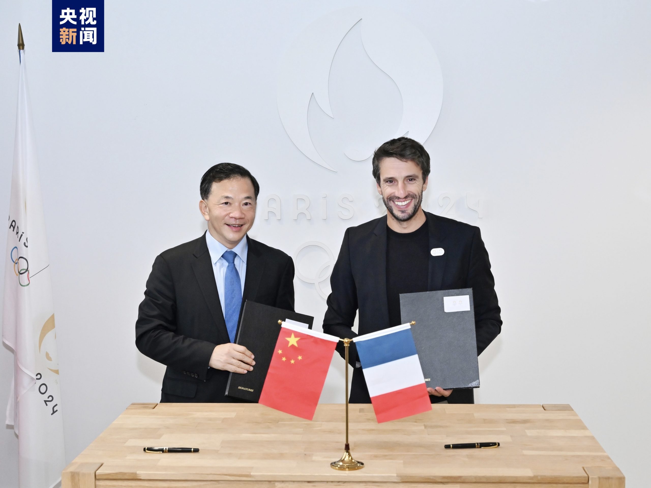Η China Media Group υπογράφει μνημόνιο συνεργασίας με την Οργανωτική Επιτροπή Ολυμπιακών Αγώνων του Παρισιού