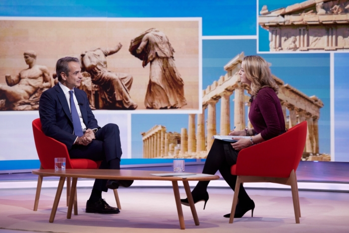 Πολιτικά απρεπής η ακύρωση της συνάντησης από τον Σούνακ – Πάγιες ελληνικές θέσεις όσα είπε ο πρωθυπουργός για τα Γλυπτά