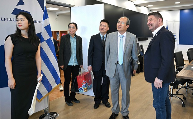 Νίκος Χαρδαλιάς: «Διευρύνουμε τη στρατηγική συνεργασία της Περιφέρειας Αττικής με την Κίνα»