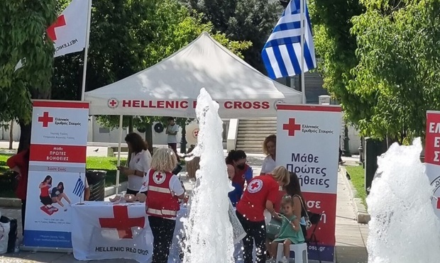 Ο Ελληνικός Ερυθρός Σταυρός τιμά την Παγκόσμια Ημέρα Υγείας με μεγάλη δράση στην Πλατεία Συντάγματος (6/4, 12-2 μ.μ.)