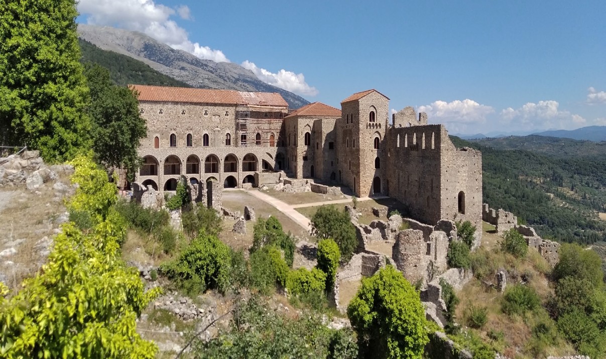 Μυστράς: Εργασίες συντήρησης στη βυζαντινή Καστροπολιτεία