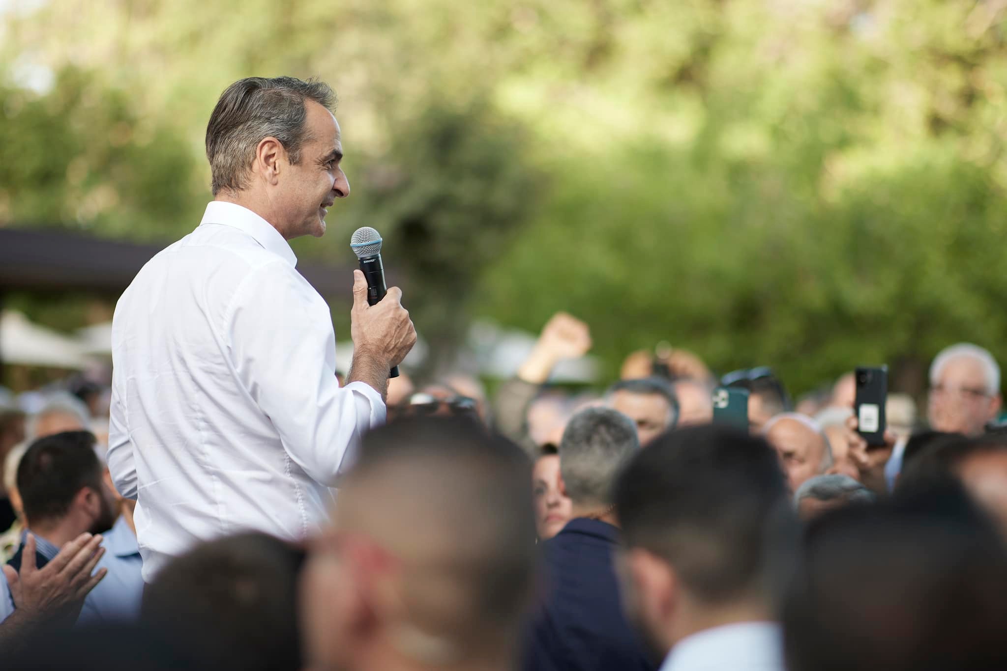 Live: Κεντρική ομιλία Κυρ. Μητσοτάκη στη Θεσσαλονίκη