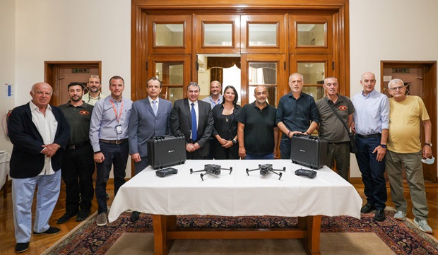 Ο Δήμος Πειραιά απέκτησε 2 υπερσύγχρονης τεχνολογίας drones για αεροπεριπολίες