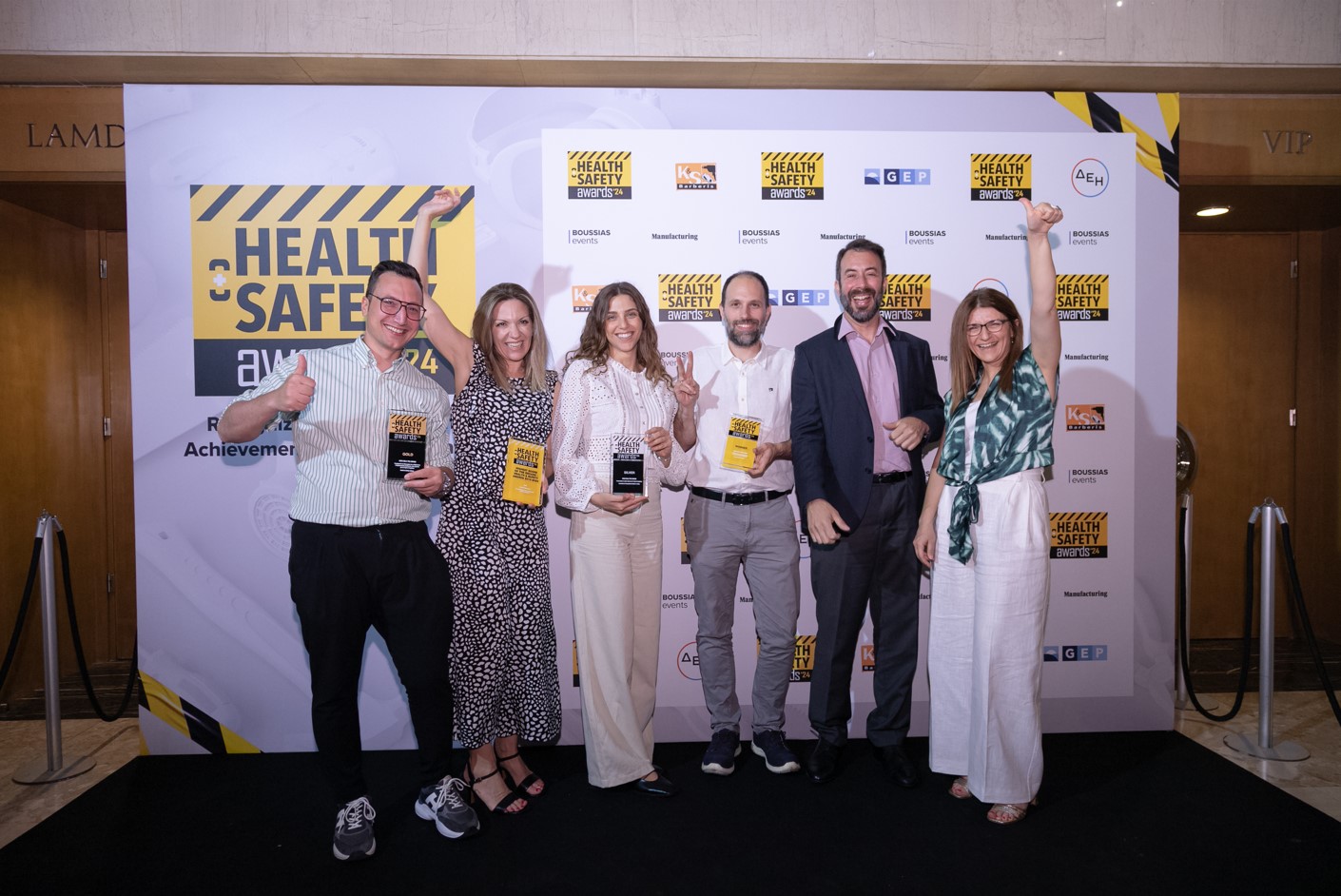 Health & Safety Awards 2024: Η Coca-Cola Τρία Έψιλον διακρίθηκε με τέσσερα βραβεία για την επιτυχημένη στρατηγική της στον τομέα της Υγείας & Ασφάλειας!