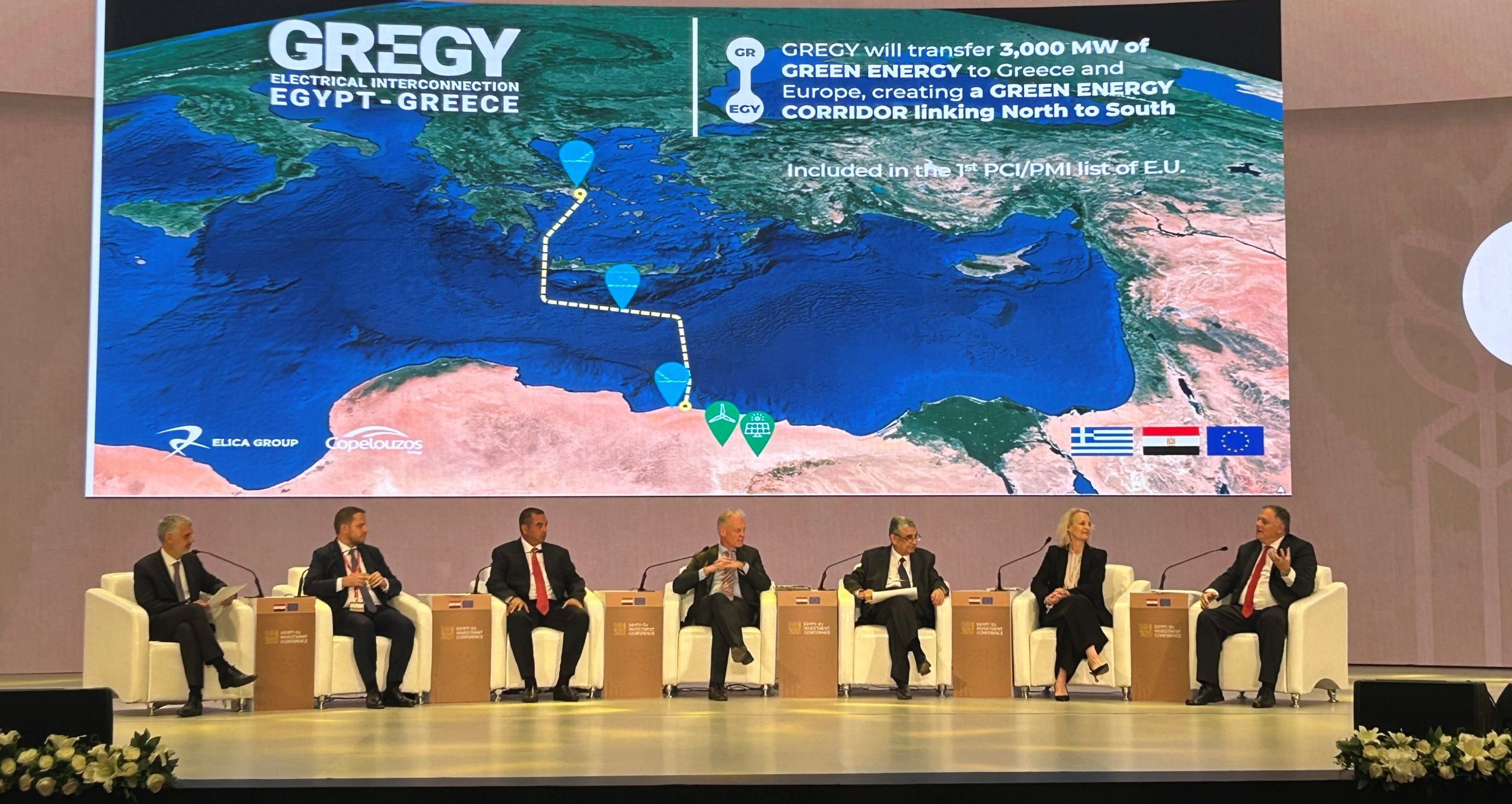 Σημαντική Παρουσία του Ομίλου Κοπελούζου και του «GREGY» στο Επενδυτικό Συνέδριο Αιγύπτου – Ευρωπαϊκής Ένωσης που πραγματοποιήθηκε στο Κάιρο