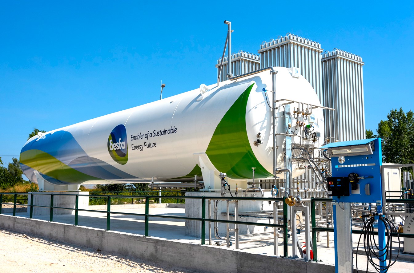 Νέος σταθμός LNG στο Άσπρο Σκύδρας για την τροφοδοσία της περιοχής με φυσικό αέριο