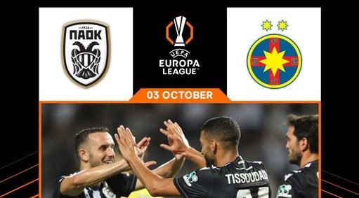 ΠΑΟΚ – Στεάουα Βουκουρεστίου: live streaming – League Phase Europa League (ΑΝΤ1)