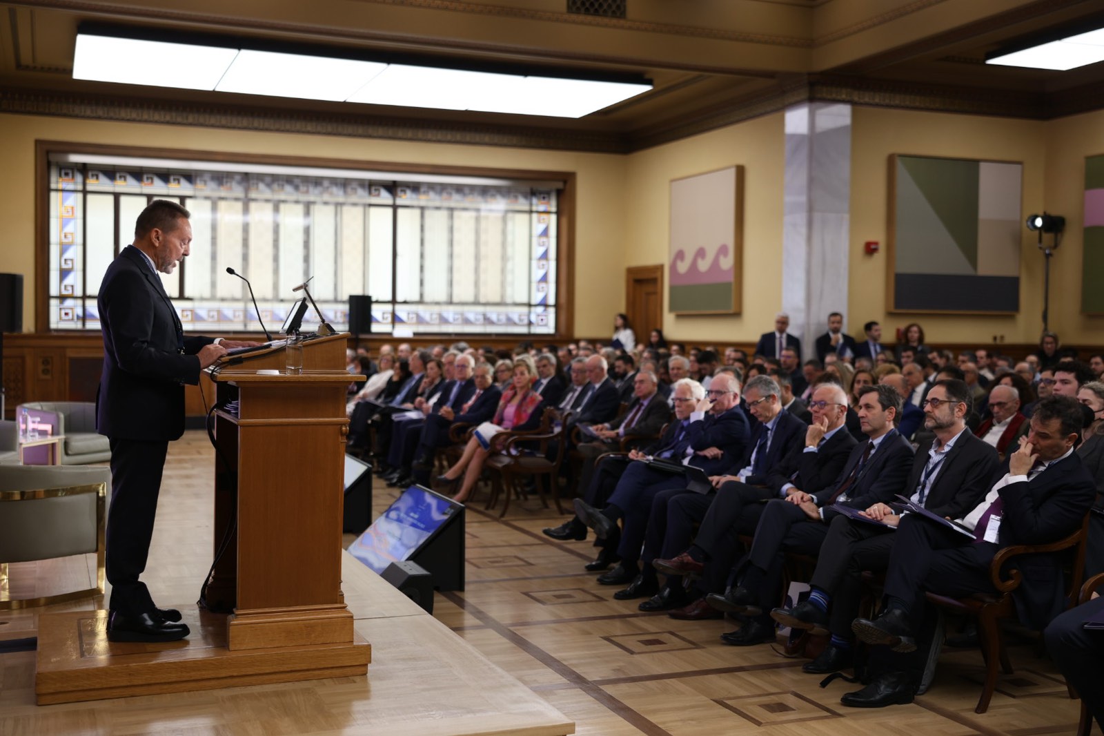 Γ. Στουρνάρας: Ανάγκη υιοθέτησης καινοτόμων και βιώσιμων δημοσιονομικών λύσεων εξαιτίας της αύξησης του Δημοσίου Χρέους στην Ευρωζώνη