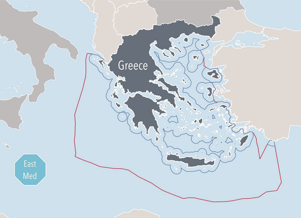 Θάβει τον χάρτη της Κομισιόν για την ελληνική ΑΟΖ η κυβέρνηση, υποκύπτοντας στον τουρκικό εκφοβισμό