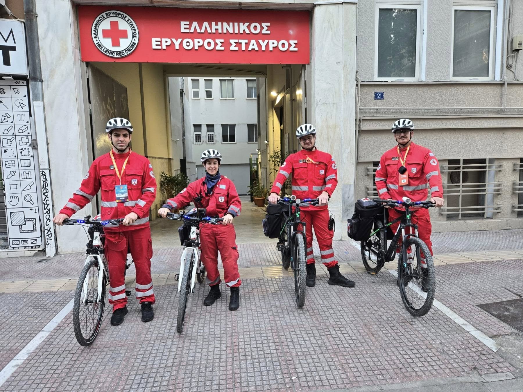 Δυναμική παρουσία του Ελληνικού Ερυθρού Σταυρού στον 13ο Διεθνή Ημιμαραθώνιο Αθήνας